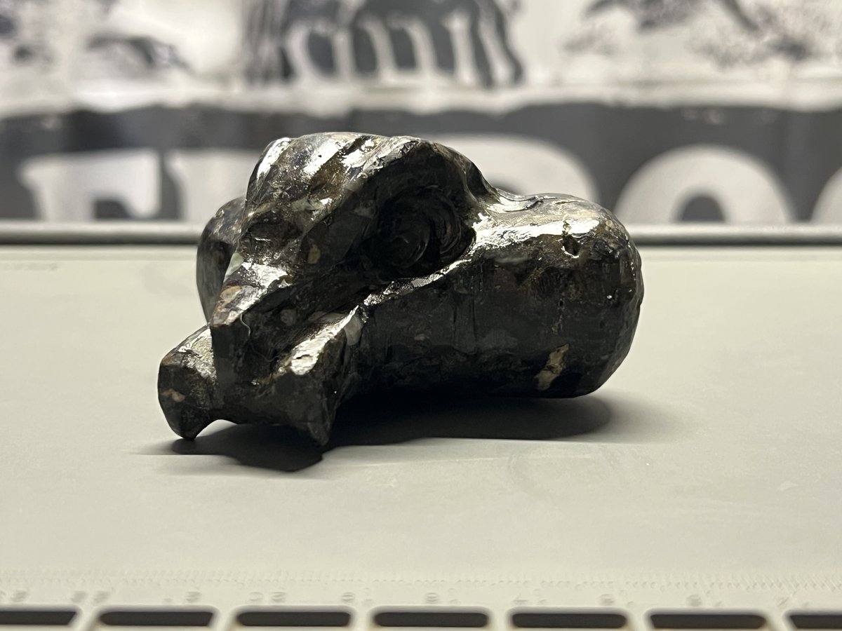 Matrix Skull Effigy (Silicified Conglomerate with Agate)